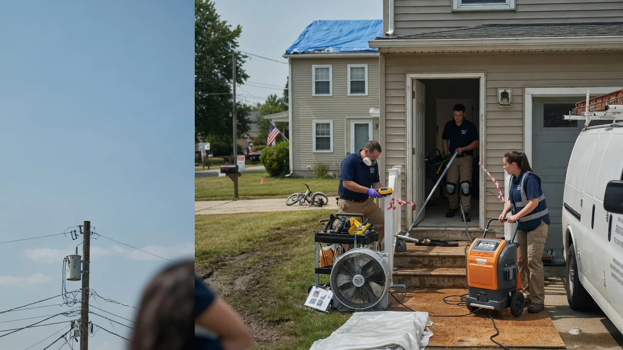 Water Damage Repair in Columbus, IN near me
